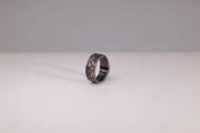 Todd Reed ring in sterling silver and 22 karat yellow gold